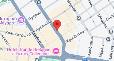 Location of business on map