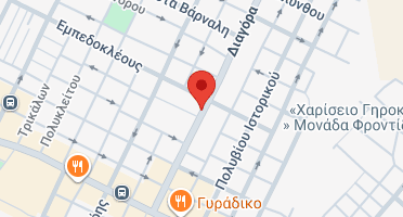 Location of business on map