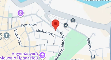 Location of business on map