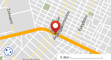 Location of business on map