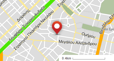 Location of business on map