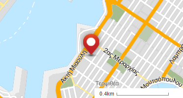 Location of business on map
