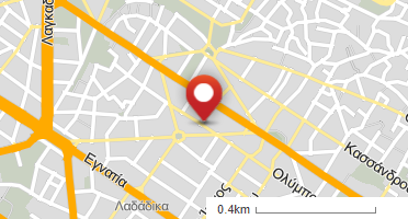 Location of business on map
