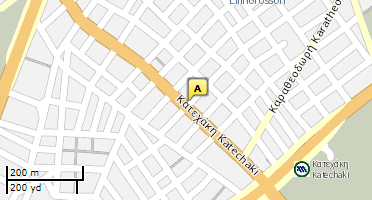 Location of business on map