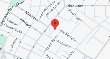 Location of business on map