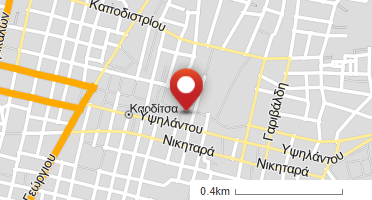 Location of business on map