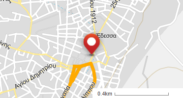 Χάρτης και σημείο της επιχείρησης