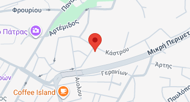 Location of business on map