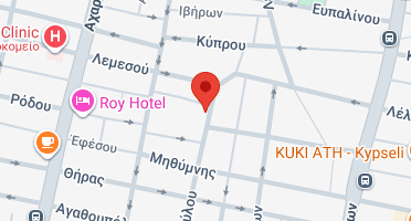 Location of business on map