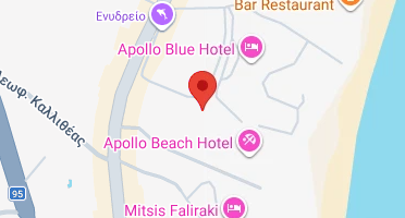 Location of business on map