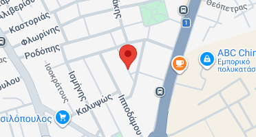 Location of business on map