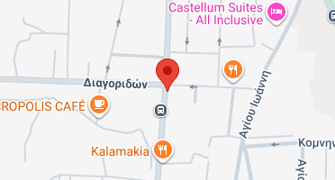 Location of business on map