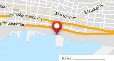 Location of business on map
