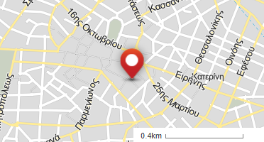 Location of business on map