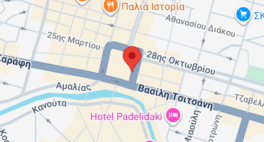 Location of business on map