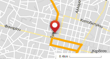 Location of business on map