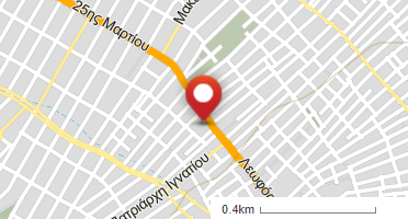 Location of business on map