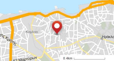 Location of business on map