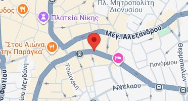 Location of business on map