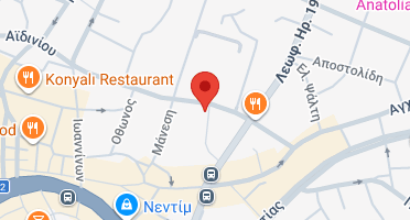Location of business on map