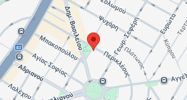 Location of business on map