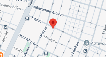 Location of business on map
