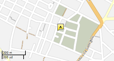 Location of business on map