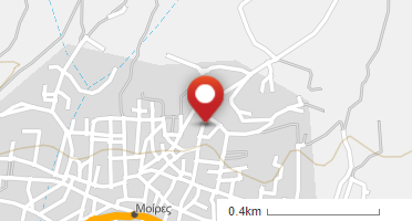 Location of business on map