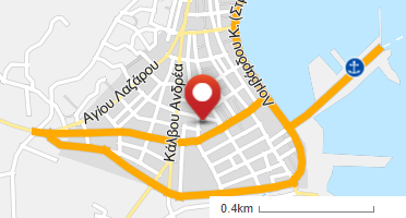 Location of business on map