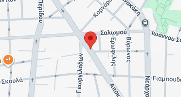 Location of business on map