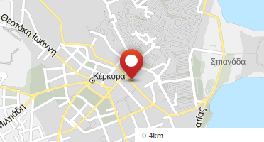 Location of business on map