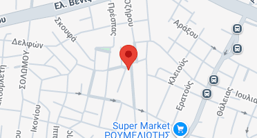 Location of business on map
