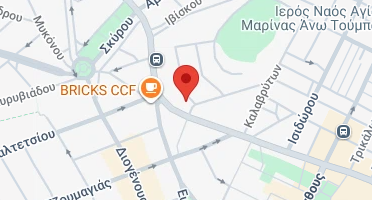 Location of business on map