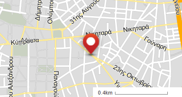 Location of business on map