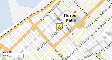 Location of business on map
