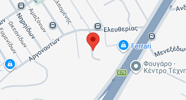 Location of business on map