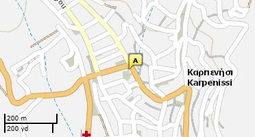 Location of business on map