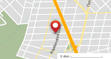 Location of business on map