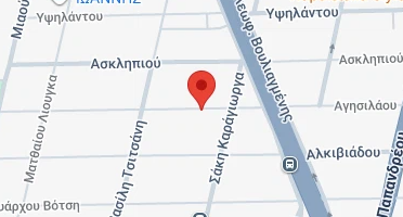 Location of business on map