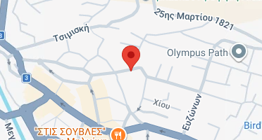 Location of business on map