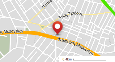 Location of business on map