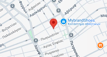 Location of business on map