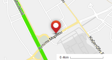 Location of business on map
