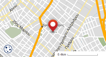 Location of business on map