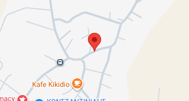 Location of business on map