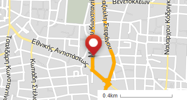 Location of business on map