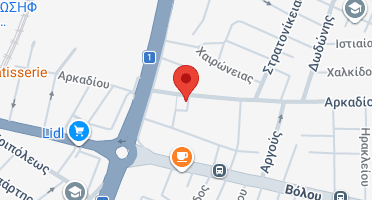 Location of business on map