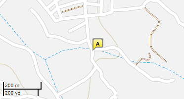 Location of business on map