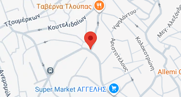 Location of business on map