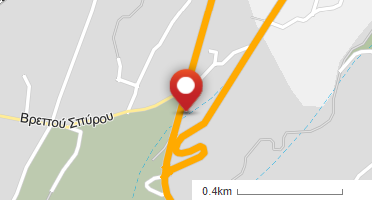 Location of business on map